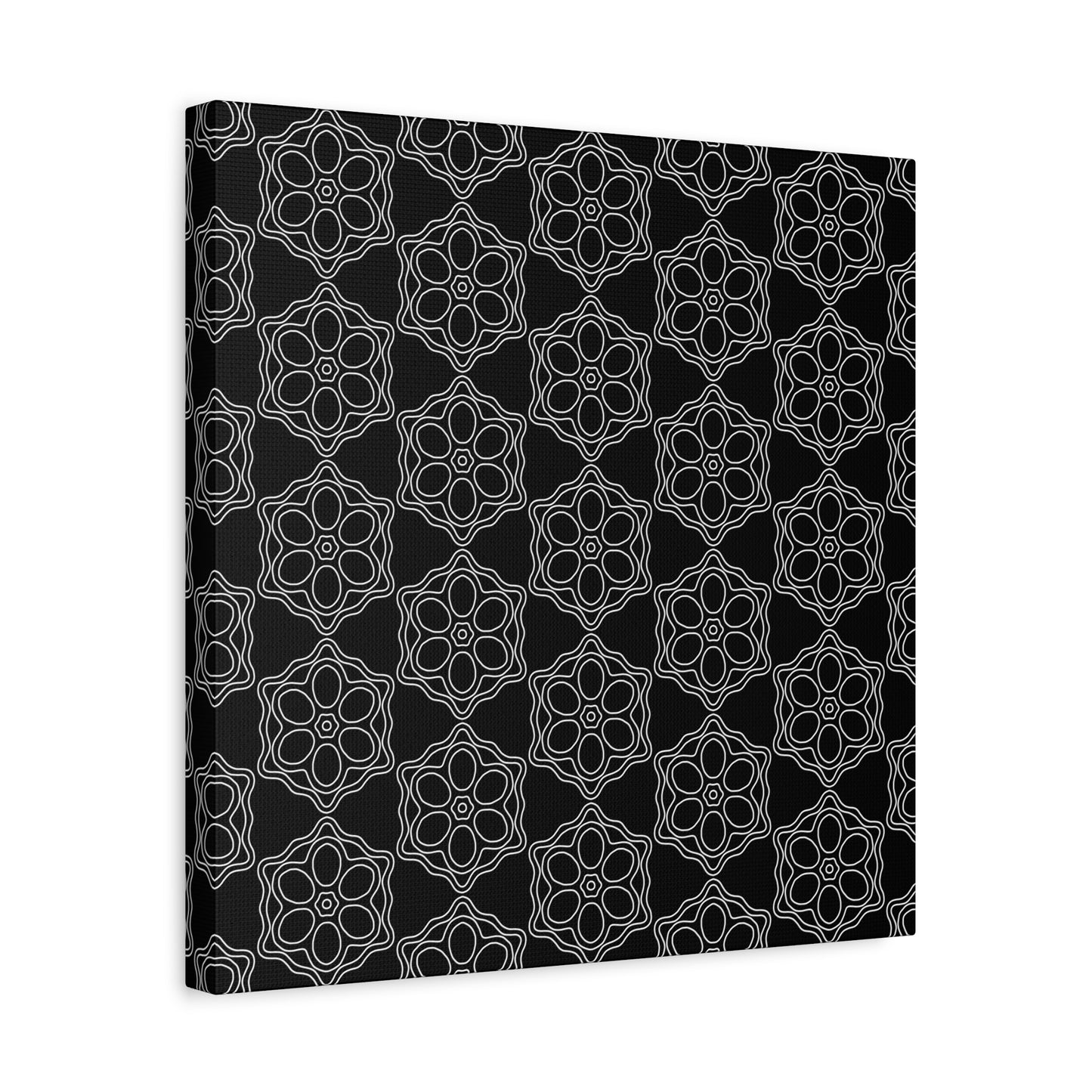 Geometric Sacred Flower - Canvas