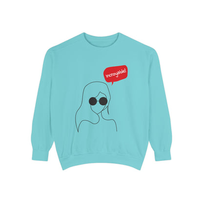 Incroyable Chic Girl - Sweatshirt