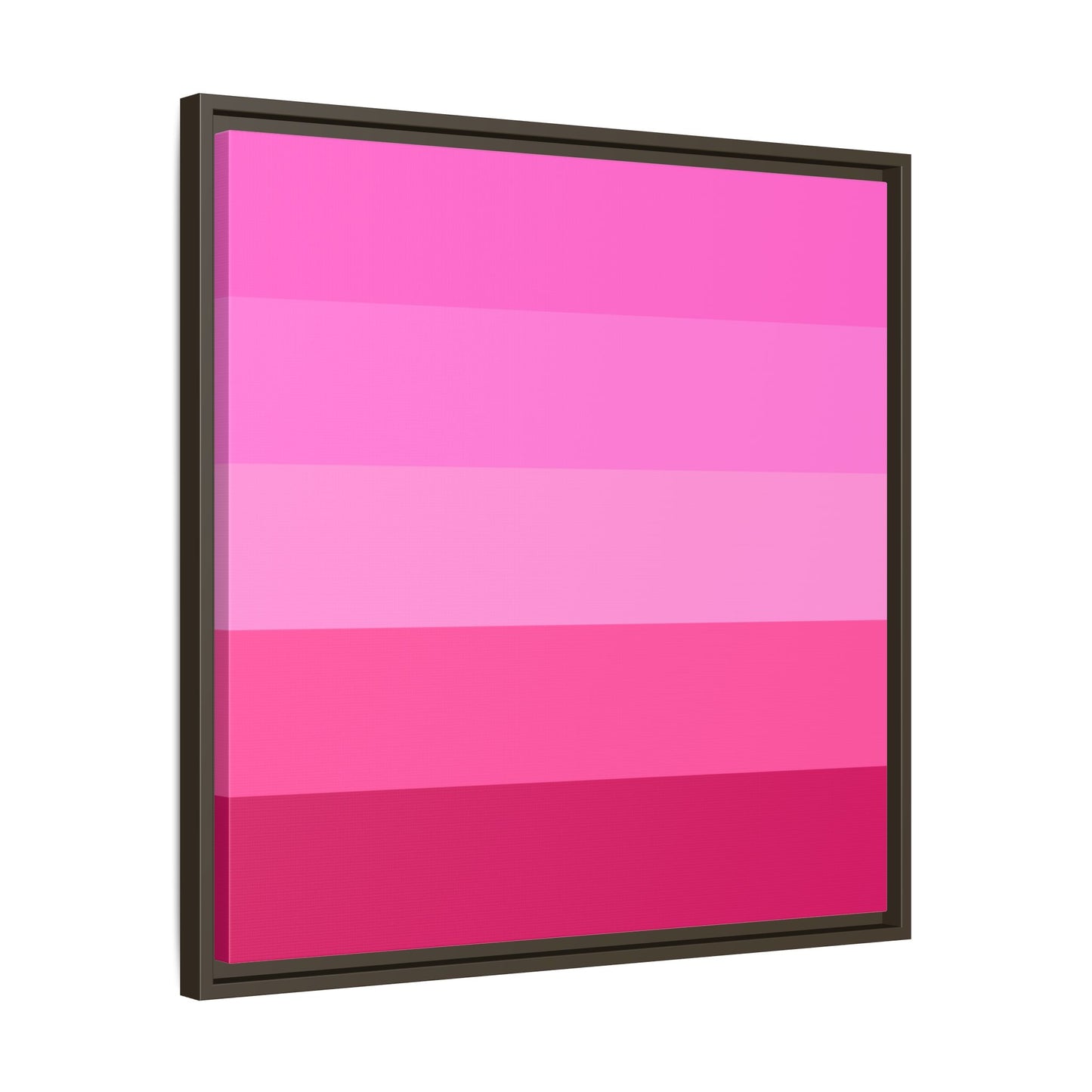Valentine Rose Colors - Framed Canvas