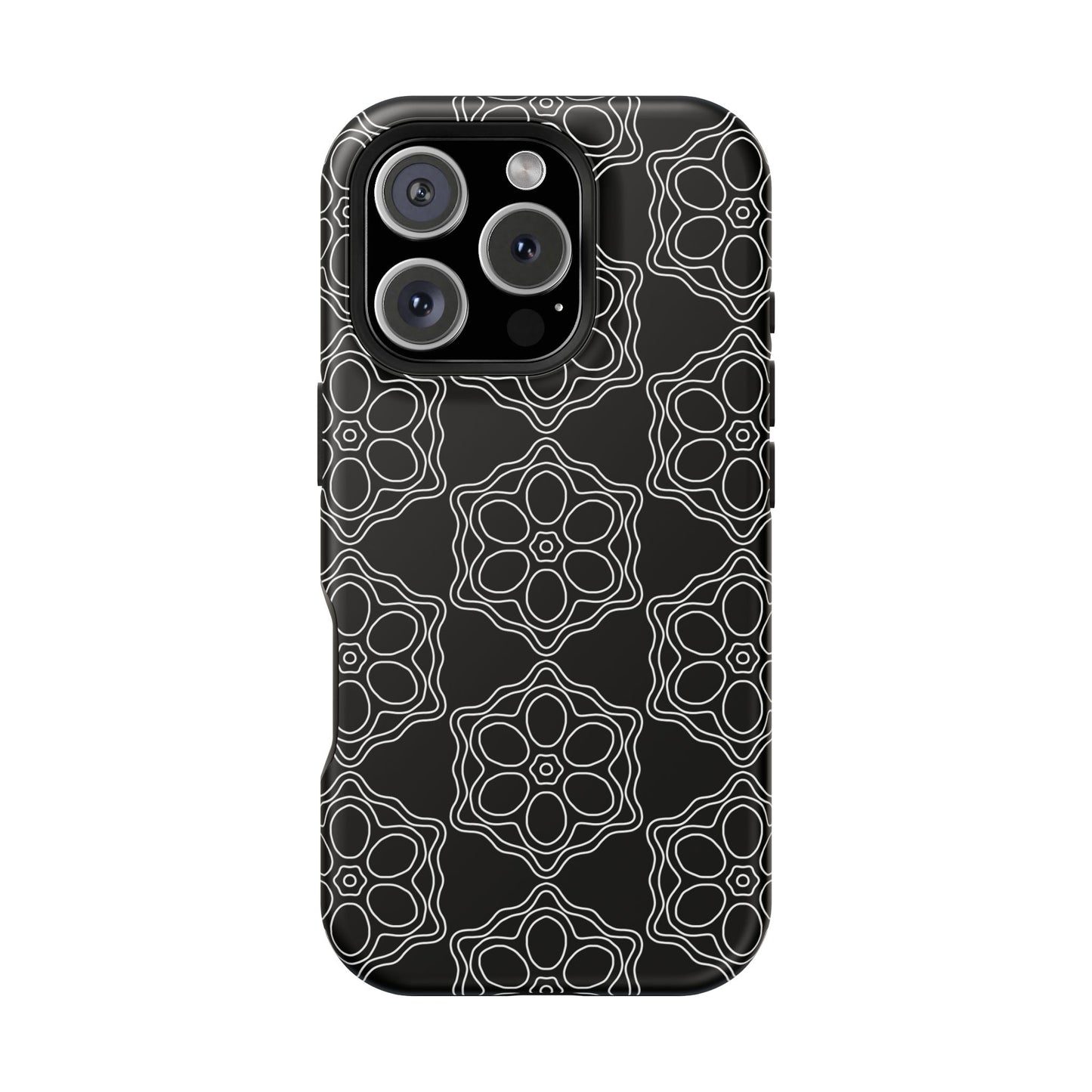Geometric Sacred Flower - Magnetic Phone Case
