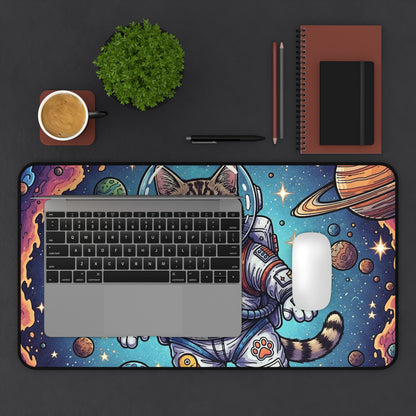 Astronaut Cat - Desk Mat