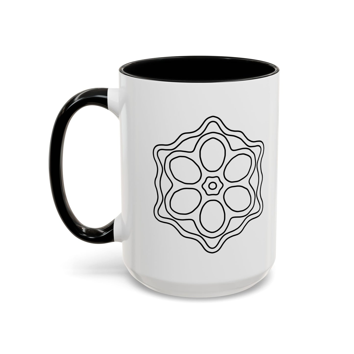 Elegant Floral Accent Coffee Mug, Perfect for Home, Office, Gifts, Birthdays, Inspirational Quotes, Tea Lovers