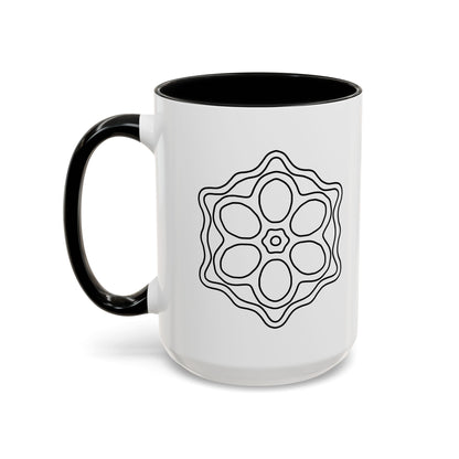 Elegant Floral Accent Coffee Mug, Perfect for Home, Office, Gifts, Birthdays, Inspirational Quotes, Tea Lovers