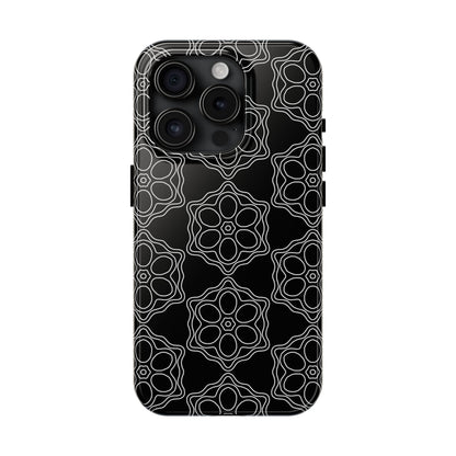 Geometric Sacred Flower - Phone Case