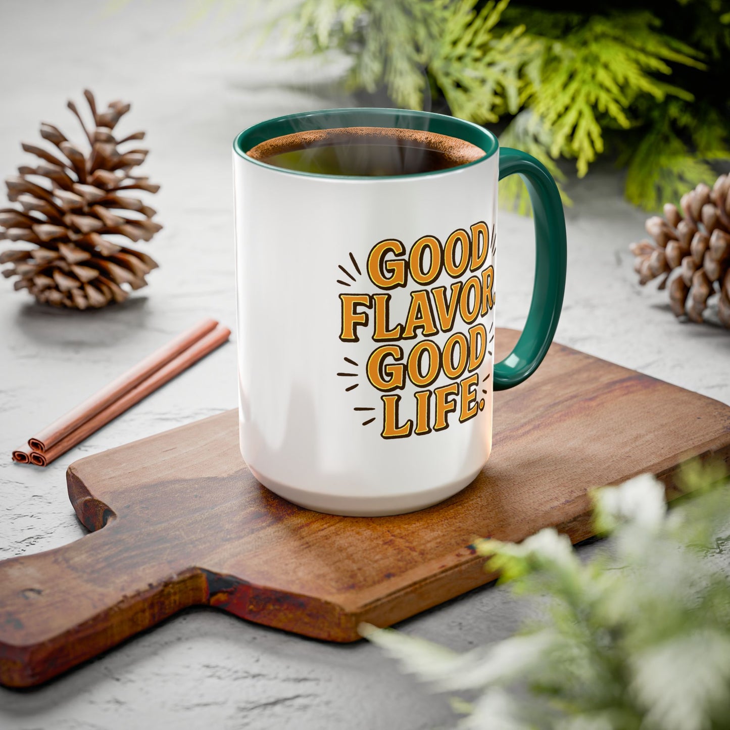 Good Flavor. Good Life. - Colorful Mug