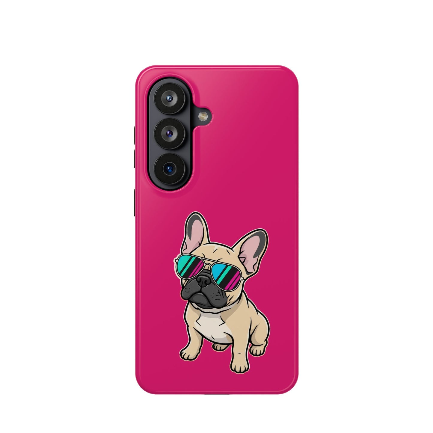 French Bulldog with Sunglasses - Magnetic Phone Case