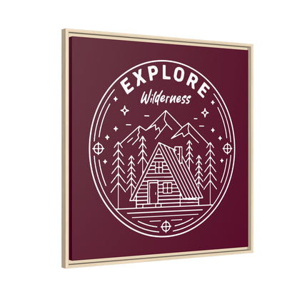 Explore Wilderness - Framed Canvas