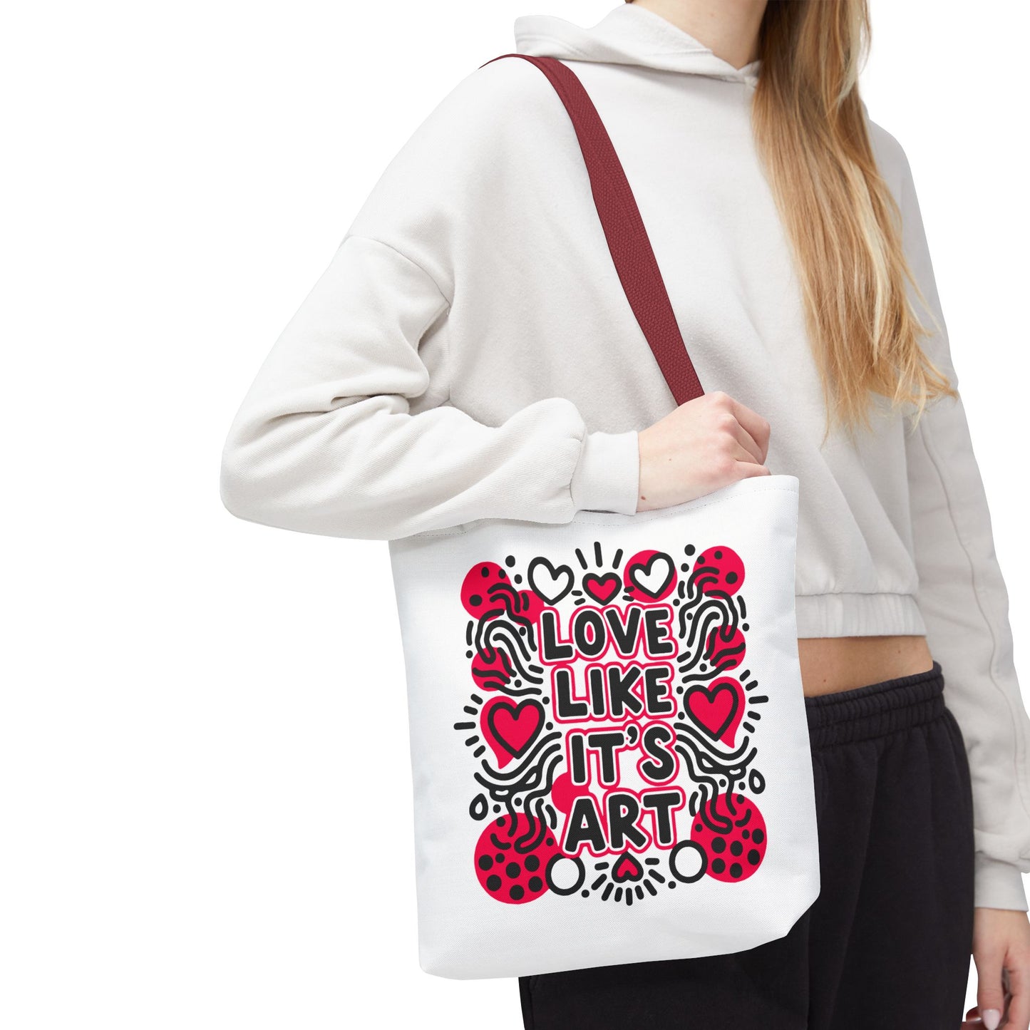 Love Like It's Art - Tote Bag