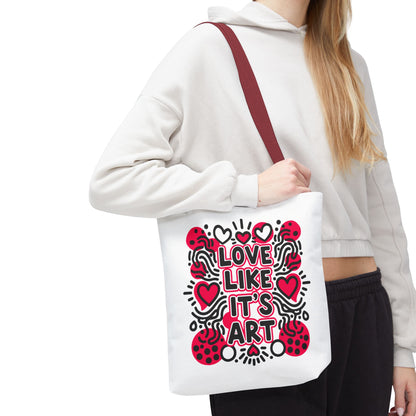 Love Like It's Art - Tote Bag