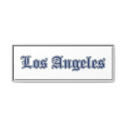 Los Angeles - Framed Canvas