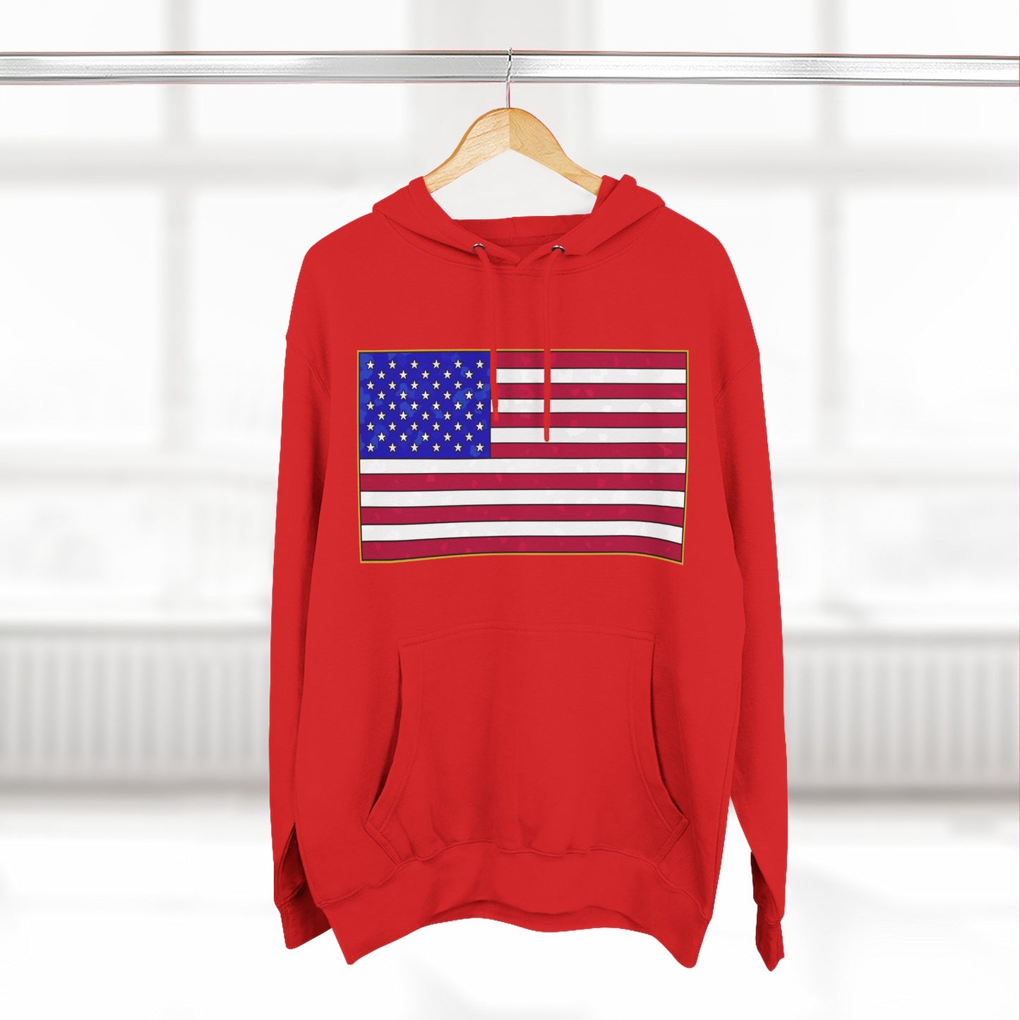 New Glory American Flag (Gold Edge Edition) - Hoodie