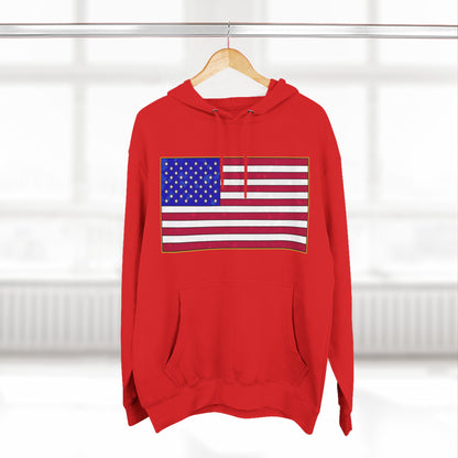 New Glory American Flag (Gold Edge Edition) - Hoodie