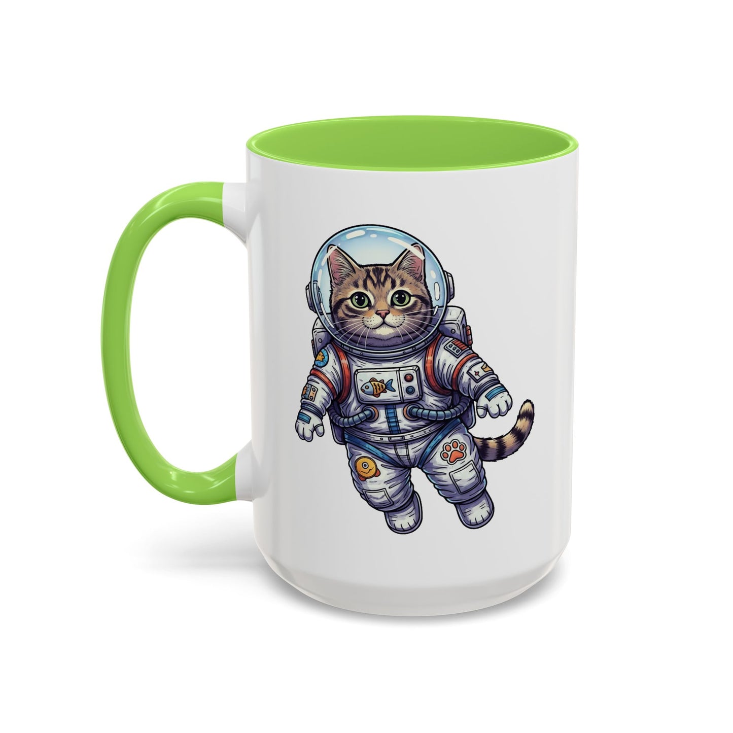Astronaut Cat - Colorful Mug