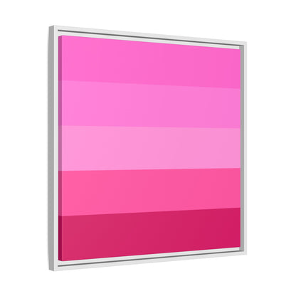 Valentine Rose Colors - Framed Canvas