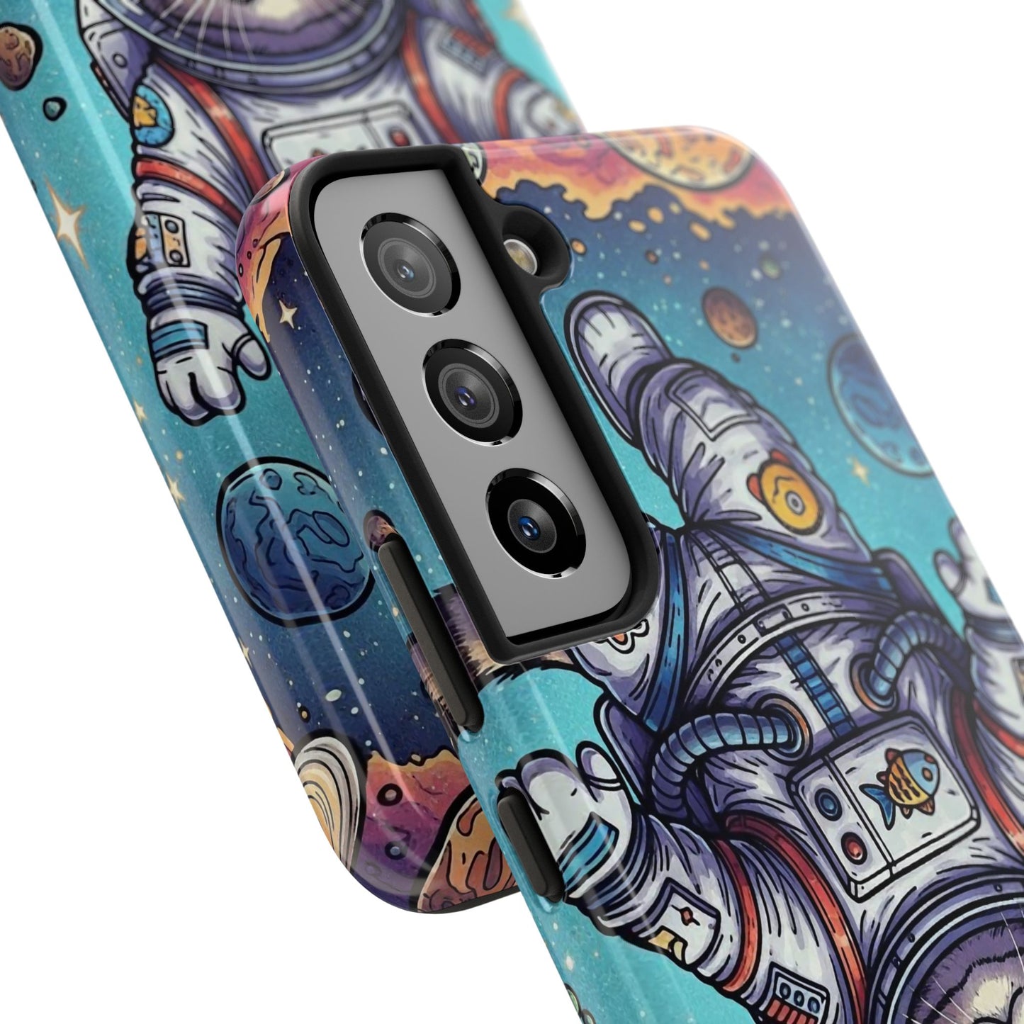 Astronaut Cat - Phone Case