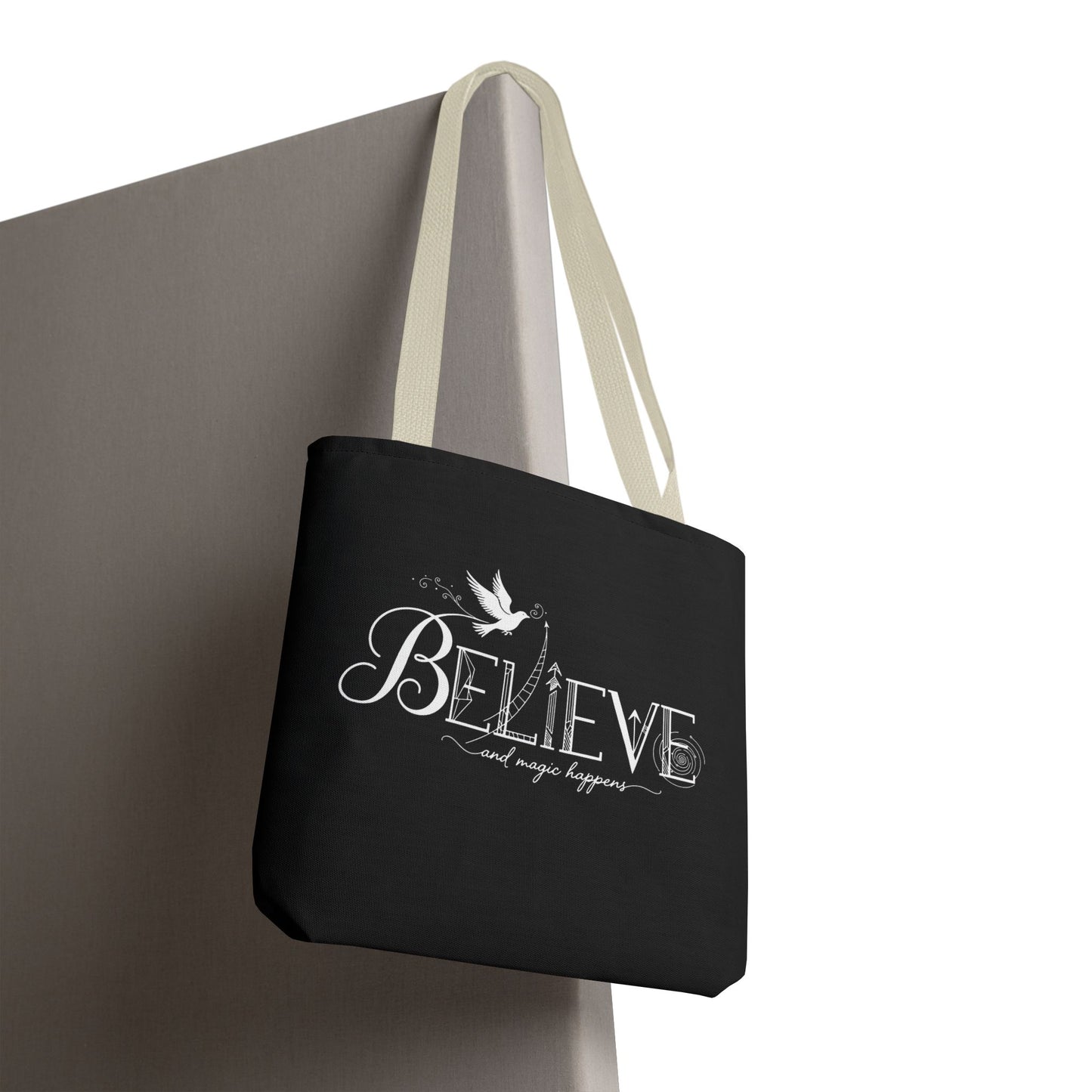Believe and Magic Happens - Tote Bag