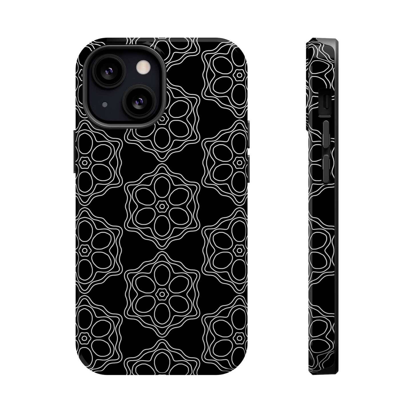 Geometric Sacred Flower - Magnetic Phone Case