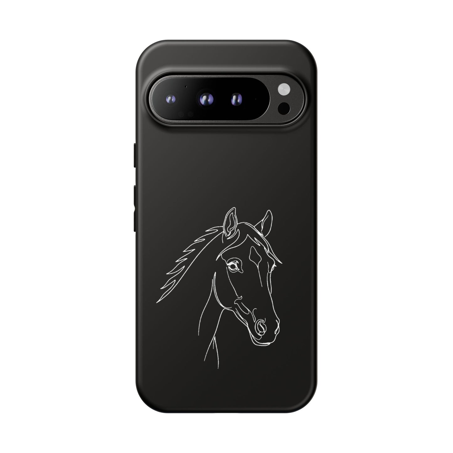 Horse Portrait Sketch - Tough Phone Case