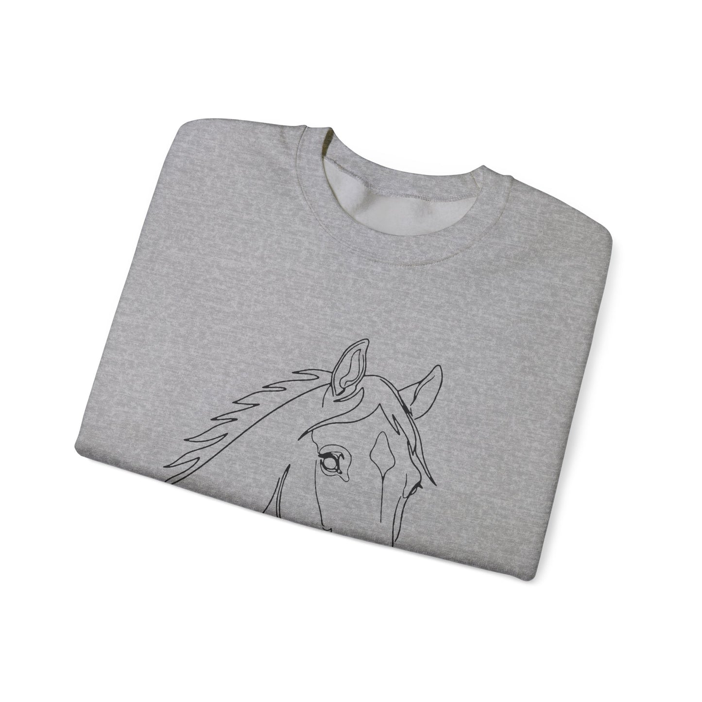Horse Portrait Sketch - Sweatshirt