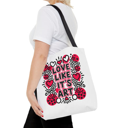 Love Like It's Art - Tote Bag
