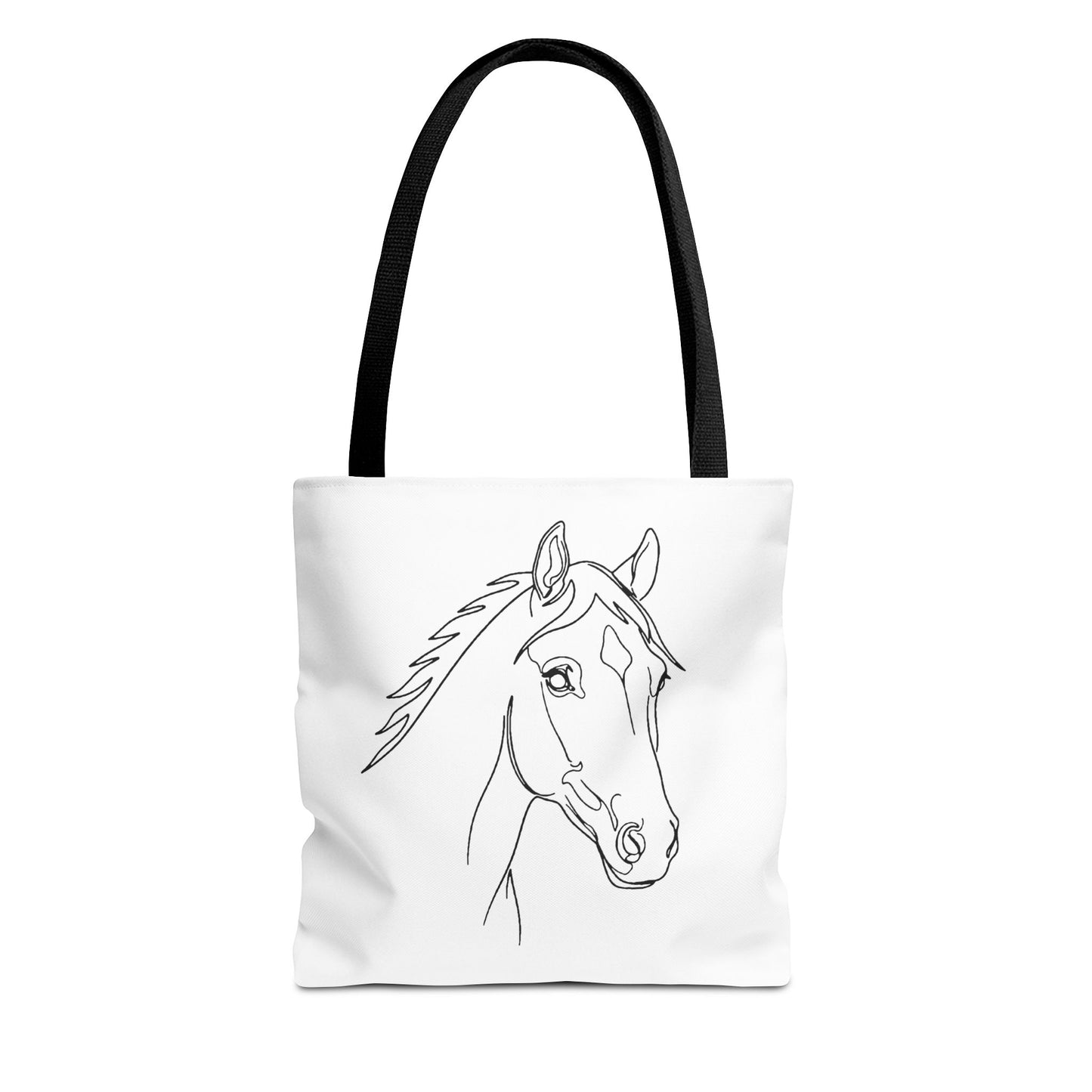 Horse Portrait Sketch - Tote Bag