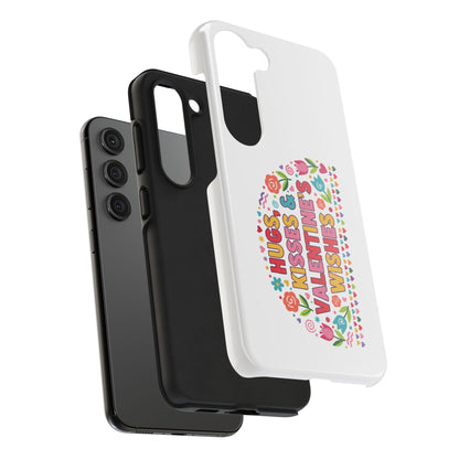 Hugs, Kisses & Valentine’s Wishes - Phone Case