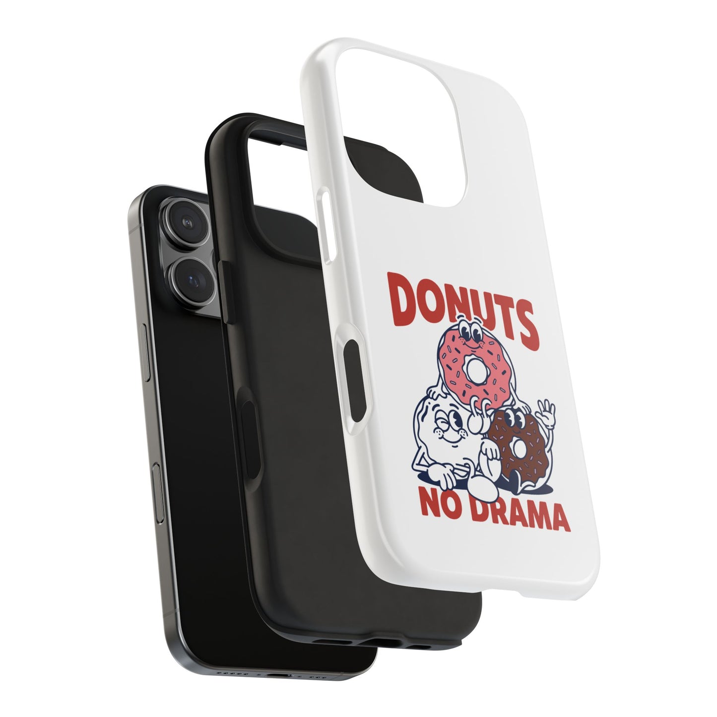 Donuts No Drama - Phone Case