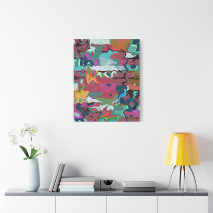 Colorful Abstract Marble - Canvas