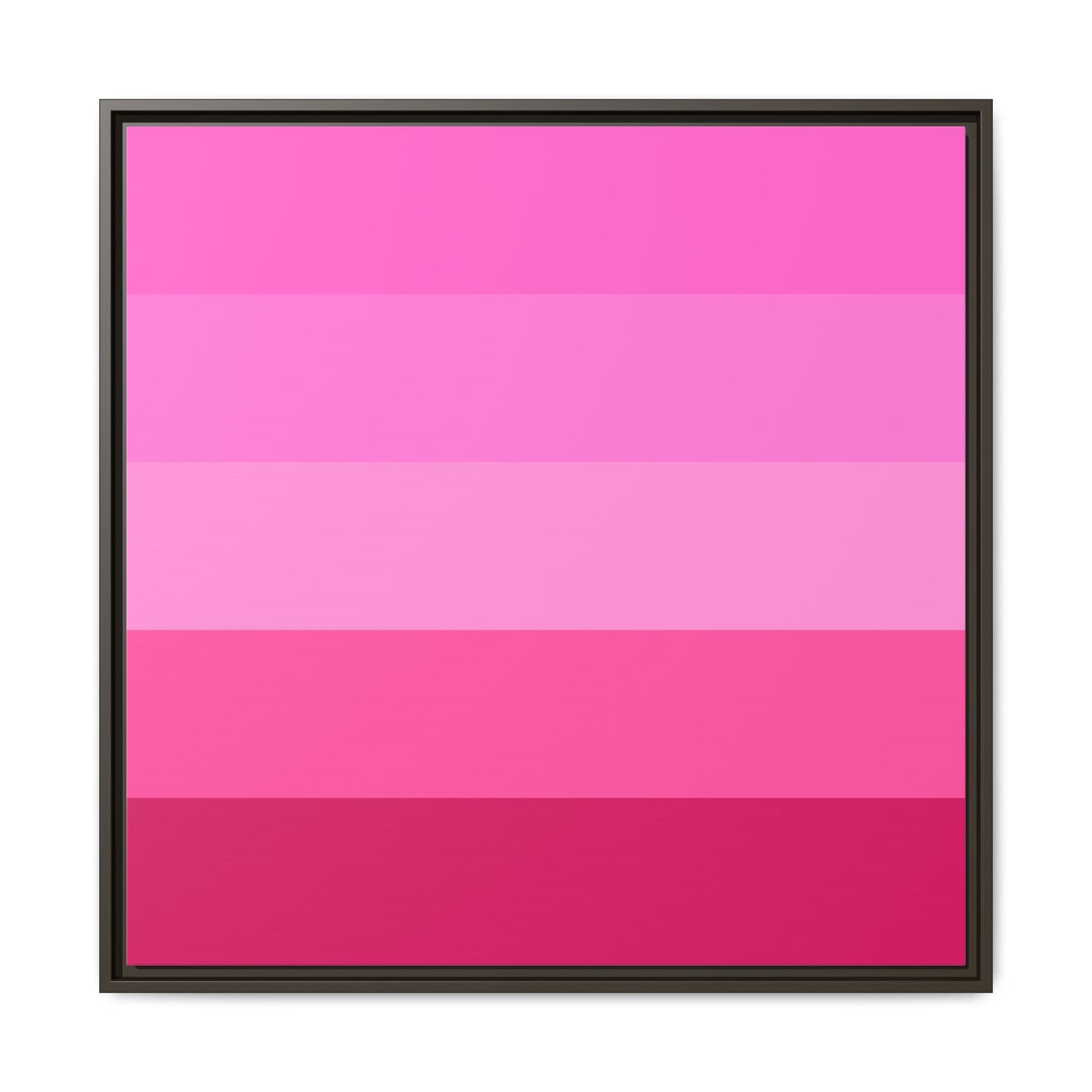 Valentine Rose Colors - Framed Canvas