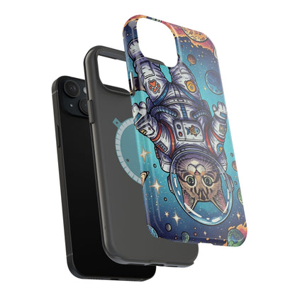 Astronaut Cat - Magnetic Phone Case