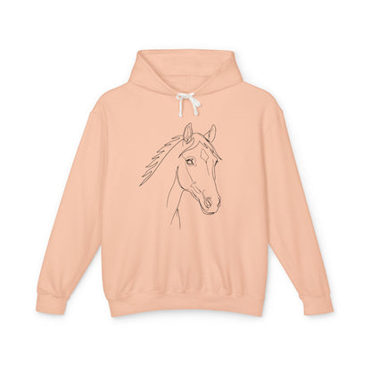 Horse Portrait Sketch - Hoodie