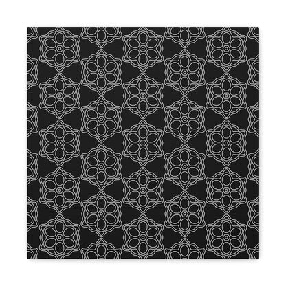 Geometric Sacred Flower - Canvas