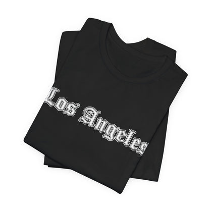 Los Angeles Unisex Jersey Tee, Casual Wear, Gift for Travelers, Summer Style, Comfortable Fit, Los Angeles Apparel