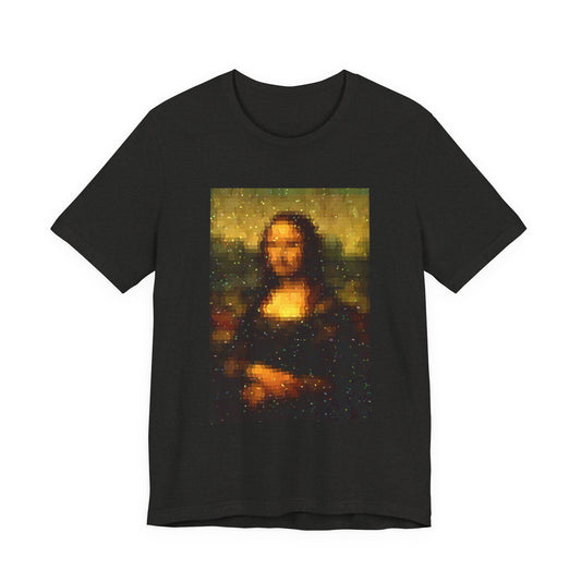 Pixel Muse — Silent Smile - T‑Shirt