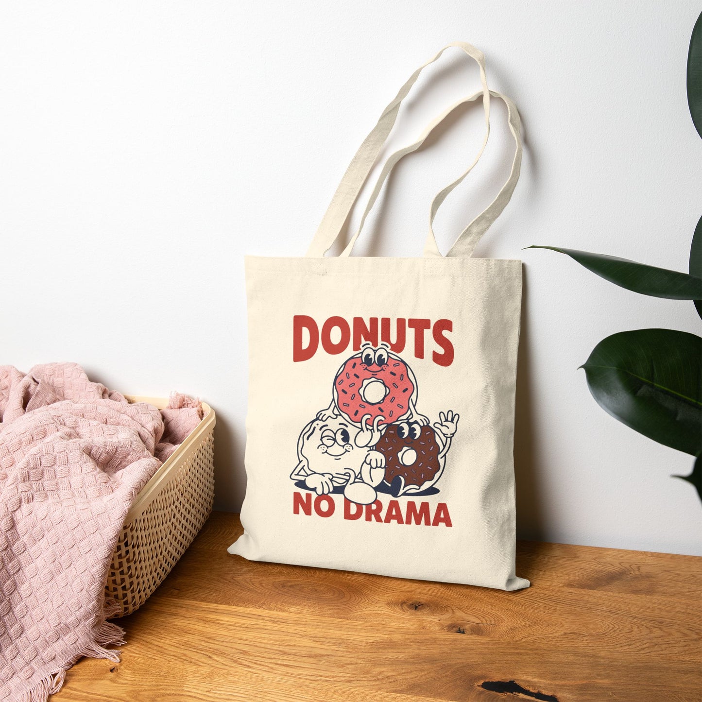 Donuts No Drama - Tote Bag