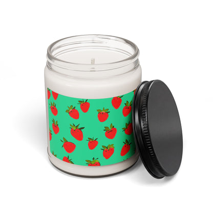 Strawberry Pattern - Scented Candle