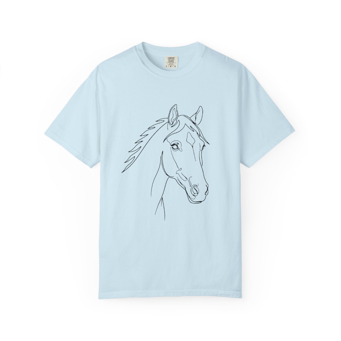 Horse Portrait Sketch - T‑Shirt