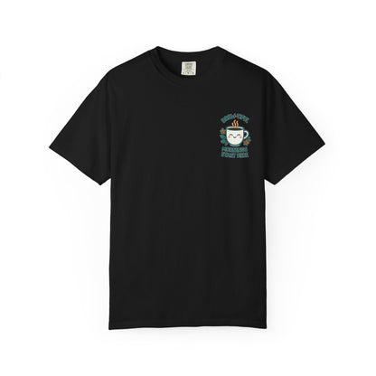 Brew-tiful Mornings Start Here - T-Shirt