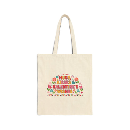 Hugs, Kisses & Valentine’s Wishes - Tote Bag