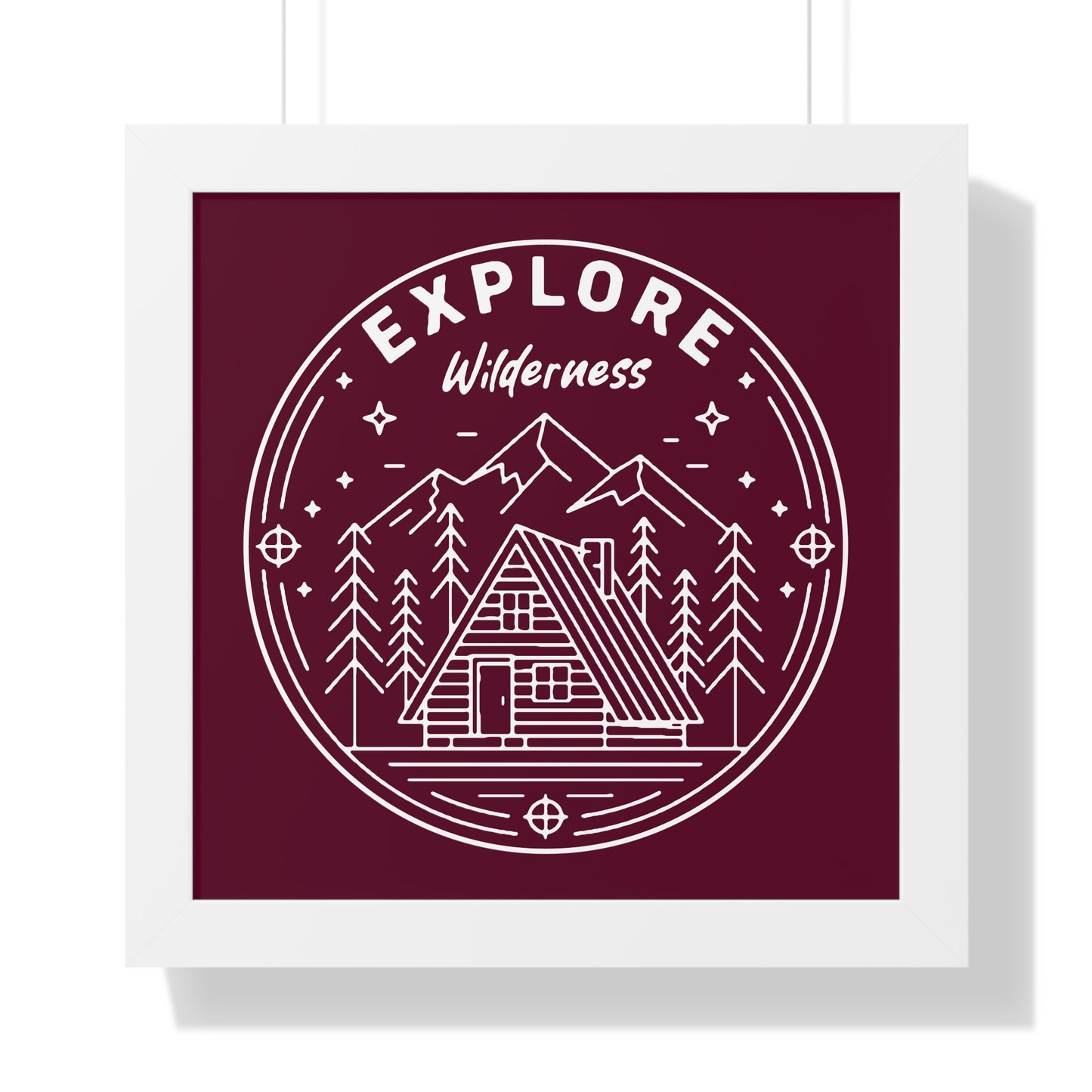 Explore Wilderness - Framed Poster