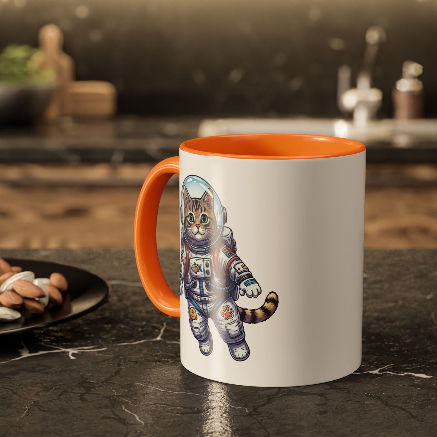 Astronaut Cat - Colorful Mug
