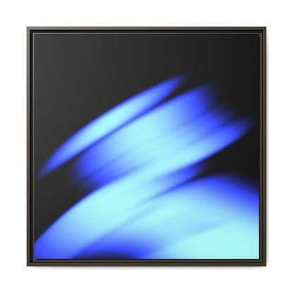 Orbital Drift - Framed Canvas