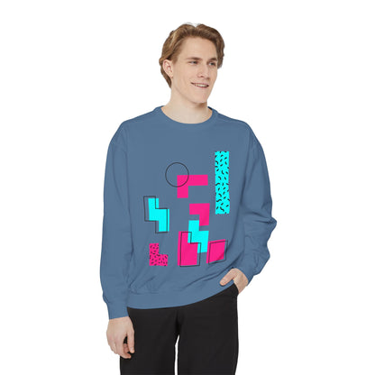 Retro Geometric Vibes - Sweatshirt