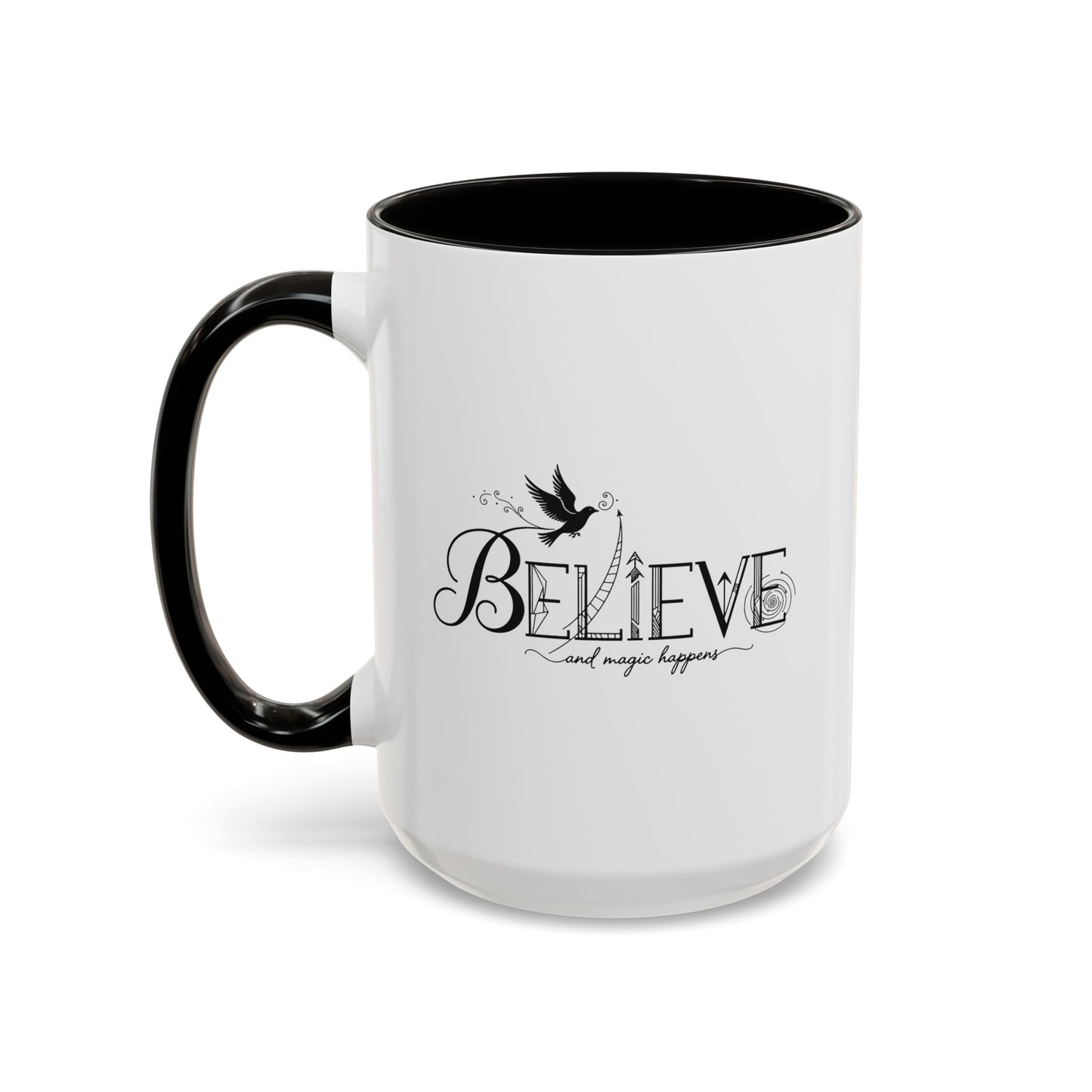 Believe and Magic Happens - Colorful Mug