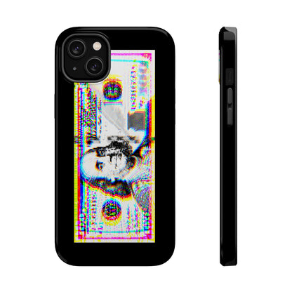 100 Dollars Bill - Neon Color Explosion - Magnetic Phone Case