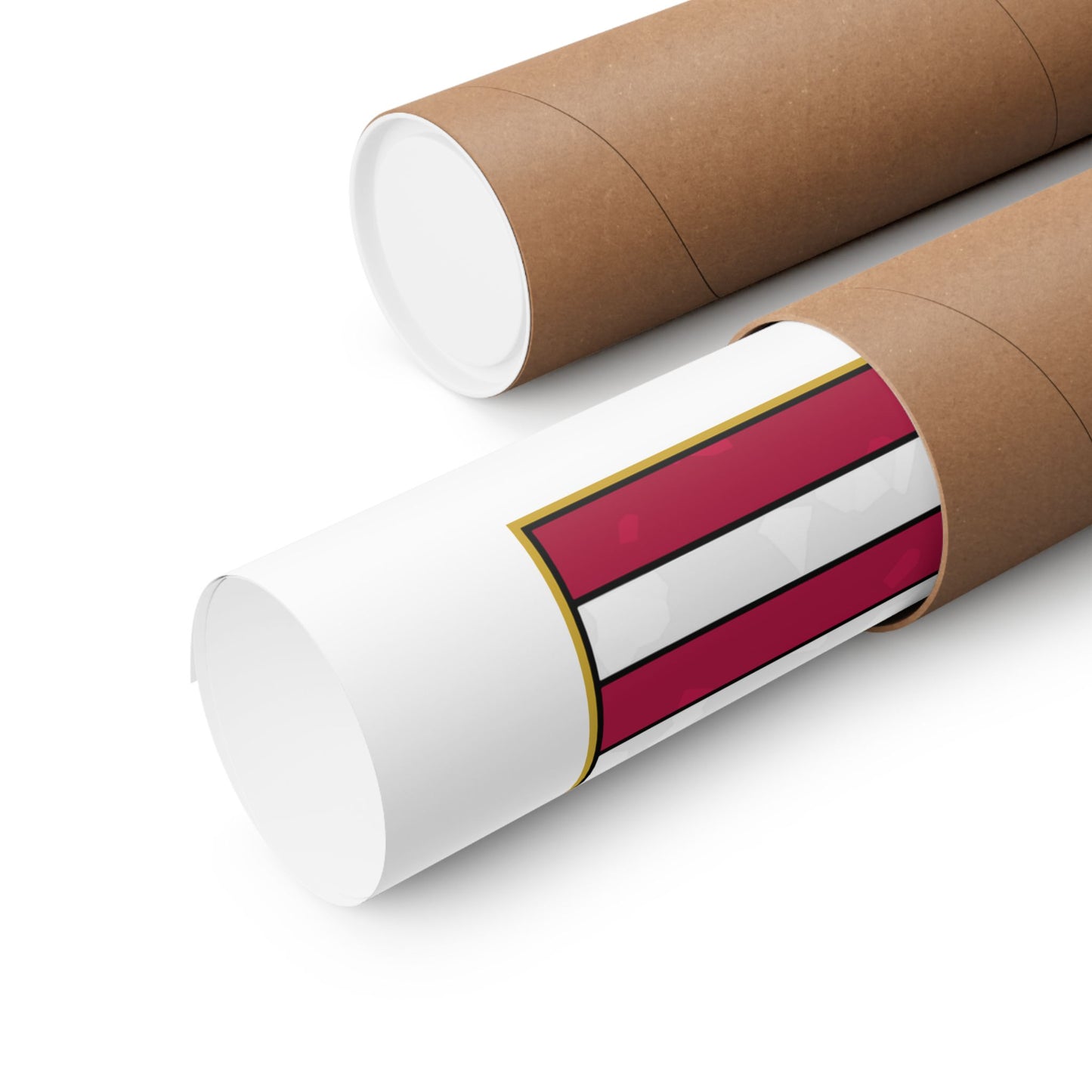 New Glory American Flag (Gold Edge Edition) - Poster