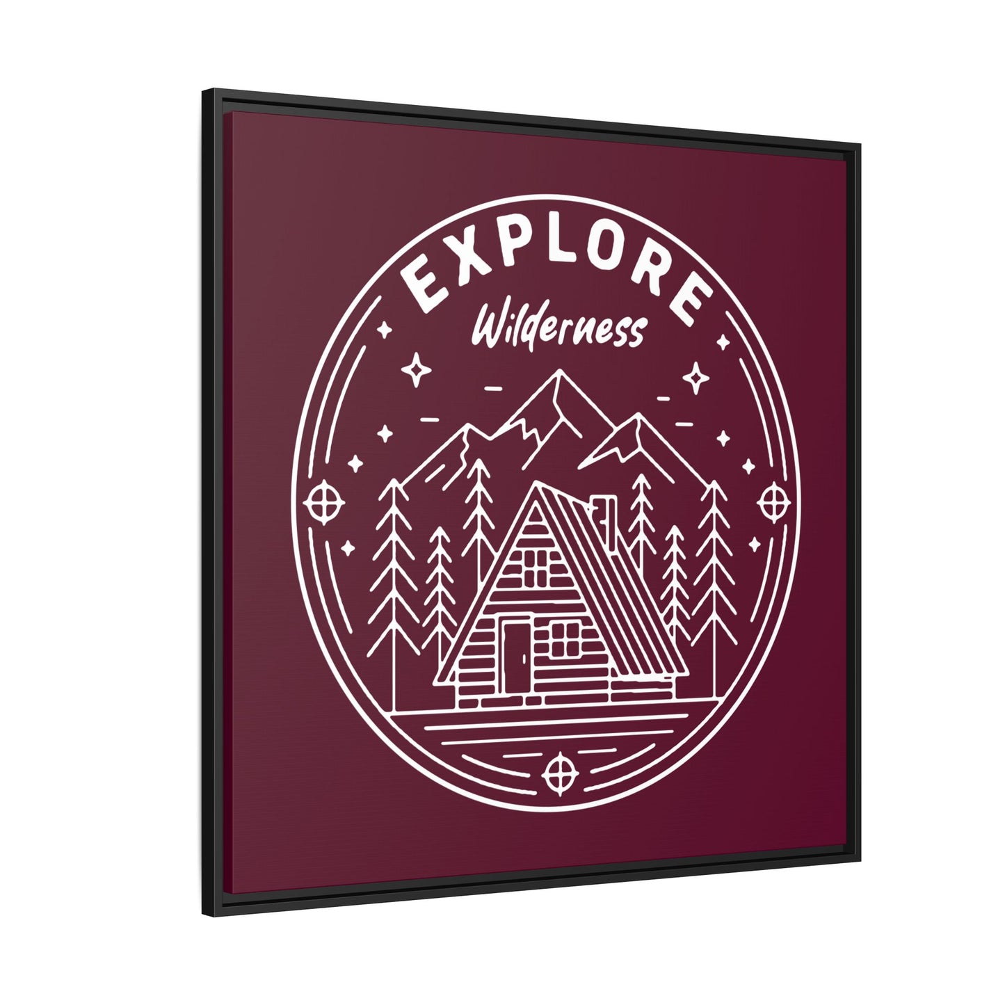 Explore Wilderness - Framed Canvas