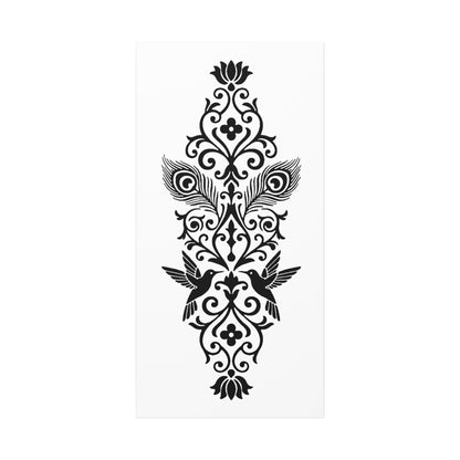 Hummingbird Soulmates - Stretched Canvas