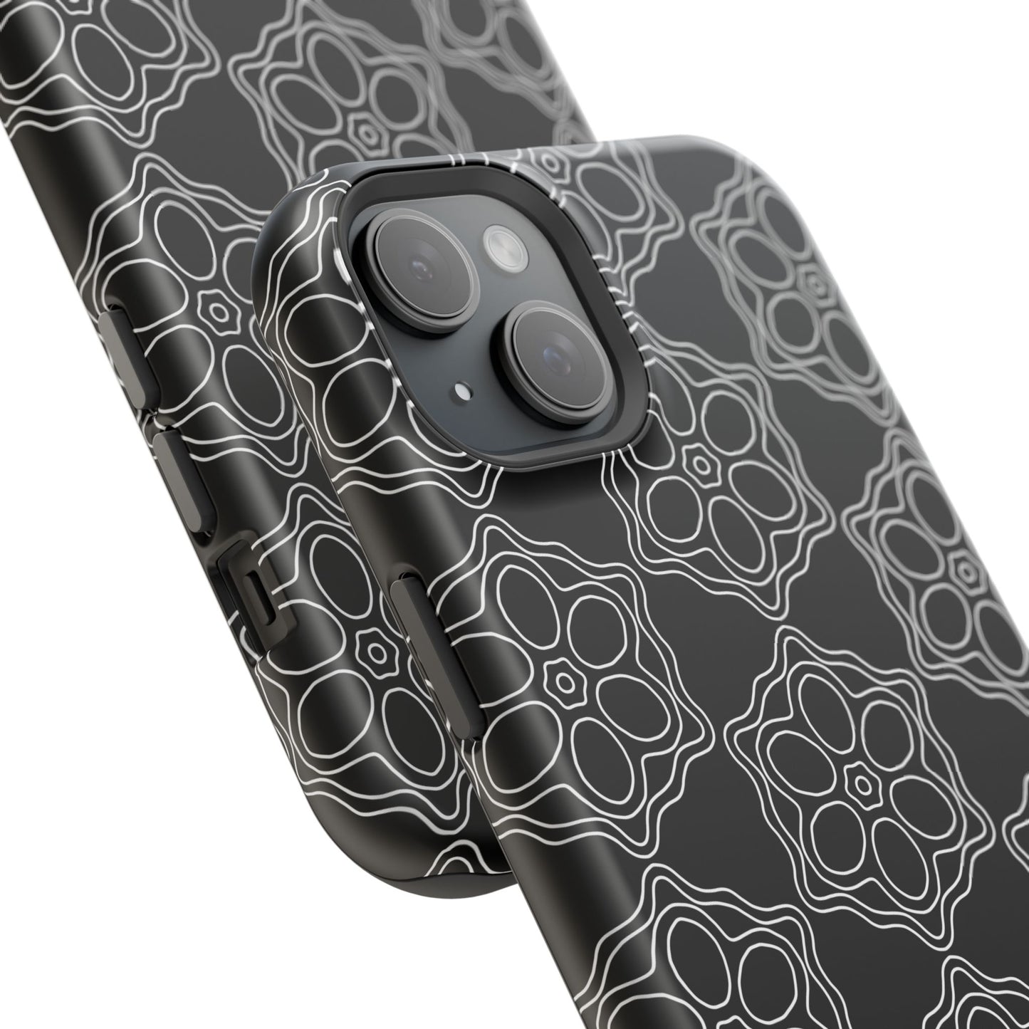 Geometric Sacred Flower - Magnetic Phone Case