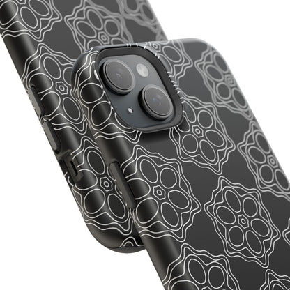 Geometric Sacred Flower - Magnetic Phone Case